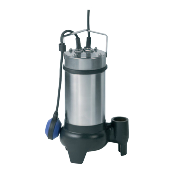 Wilo -Drain STS 40 Series Installation And Operating Instructions Manual