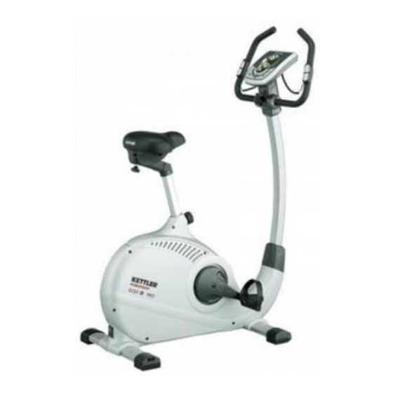 Kettler golf best sale exercise bike manual