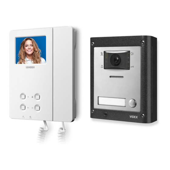 Videx ESVK Series Installation Handbook