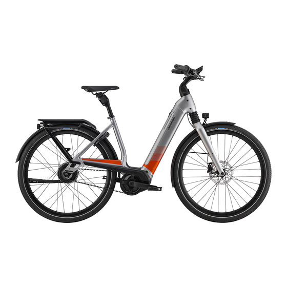 Cannondale Mavaro Neo Owner's Manual Supplement