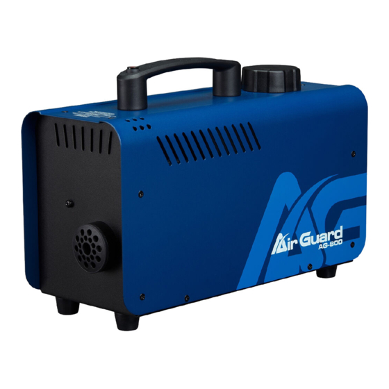 AIR GUARD AG-800 User Manual