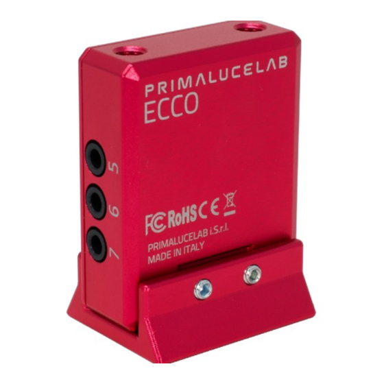 PrimaLuceLab ECCO2 User Manual