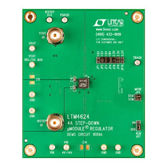 Linear Technology LTM4624EY Manual