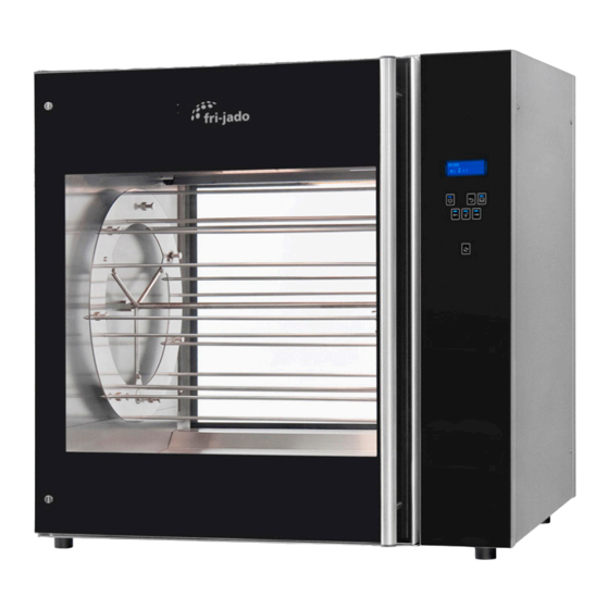 Fri-Jado Turbo Deli Rotisserie TDR 5m Manuals