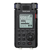 Tascam DR100 Mk3 Setup Manual