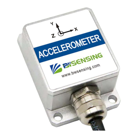 BW SENSING AS400S Series Technical Manual