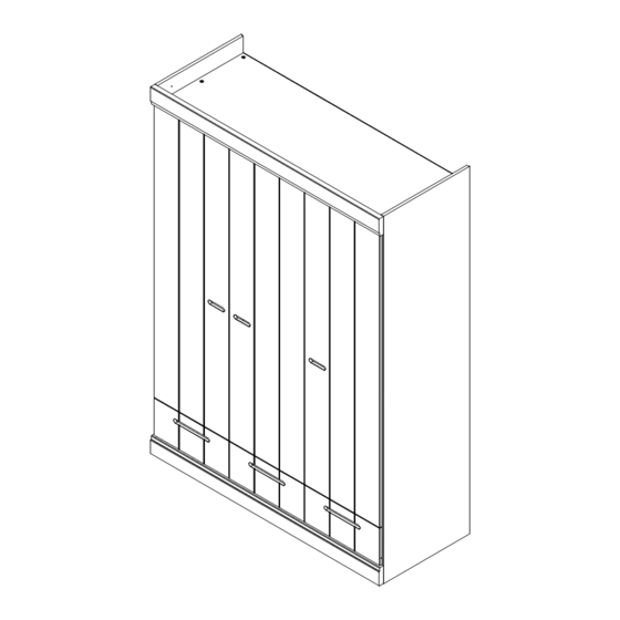User Manuals: WOOD CONNECT 3DRS KAST MET LA Cabinet