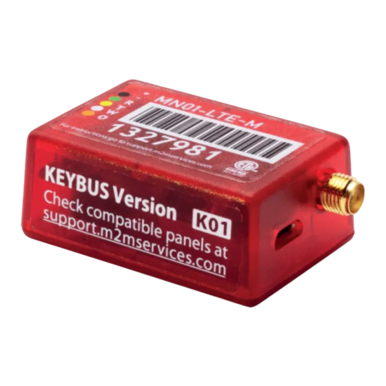 M2M MN01-LTE-M Quick Installation Manual
