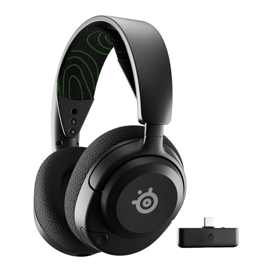SteelSeries ARCTIS NOVA 5X WIRELESS Manuals