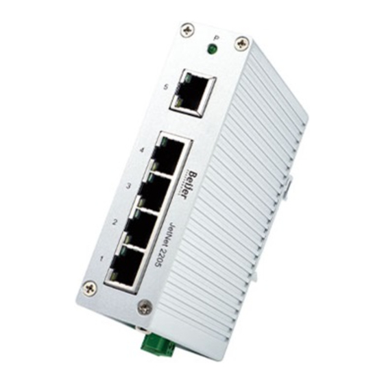 Beijer Electronics Korenix JetNet 2205 Quick Installation Manual