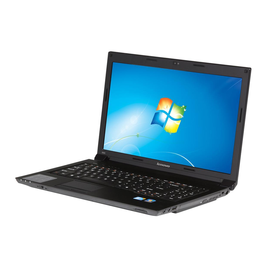 Lenovo B560 Brukerhåndbok
