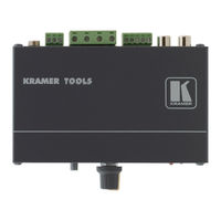 Kramer PT-101H4 User Manual