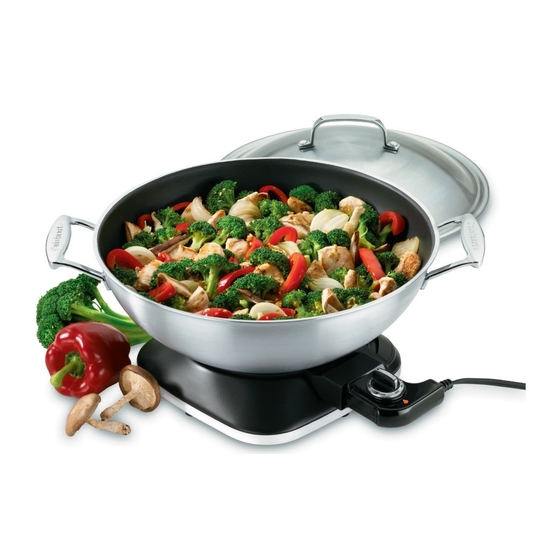 Cuisinart WOK-703 Instruction Booklet