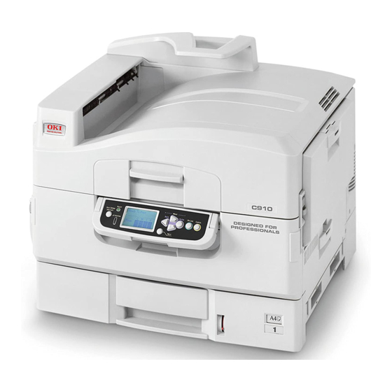 OKI C910 TROUBLESHOOTING MANUAL Pdf Download ManualsLib