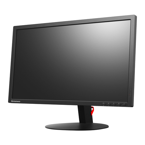 LENOVO T2424P THINKVISION USER MANUAL Pdf Download ManualsLib