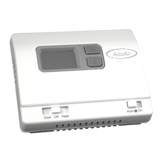 SC2000L - ICM Controls SC2000L - Non-Programmable SimpleComfort Thermostat  - 1 Heat/1 Cool/1 Heat Pump