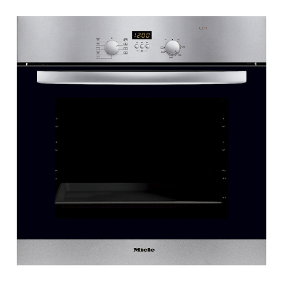 MIELE H 4312 B OPERATING AND INSTALLATION INSTRUCTIONS Pdf Download ...