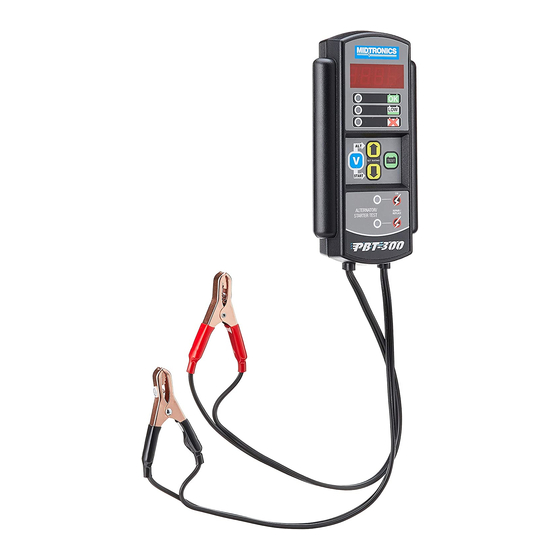 MIDTRONICS PBT300 INSTRUCTION MANUAL Pdf Download ManualsLib
