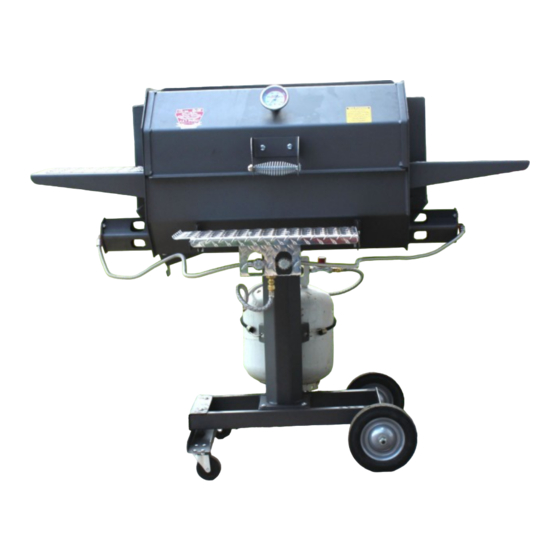 Cajun Express Smoker - 4 Rib Propane Pressure Smoker : BBQGuys