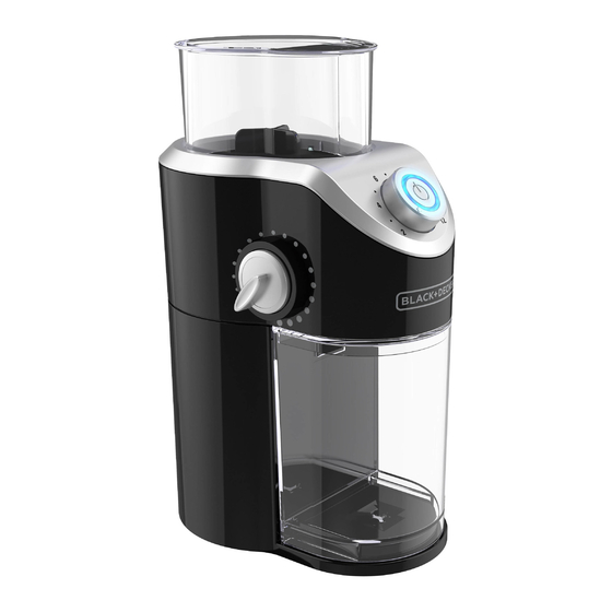 BLACK+DECKER SmartGrind Coffee Grinder with Stainless Steel Blades,  Stainless Steel, CBG100S 