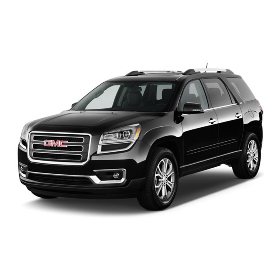 GMC 2015 ACADIA OWNER