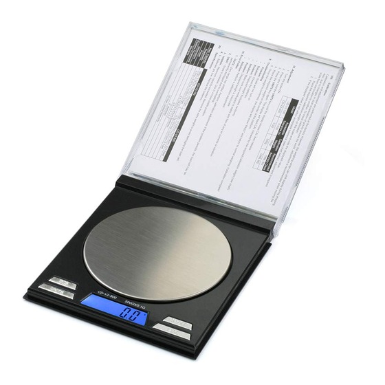 American Weigh Scales CD Series Compact Gram Digital Pocket Scale, 1000 X  0.1G (AMW-CD1000)