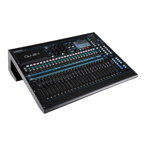 ALLEN & HEATH Qu-24 Reference Manual