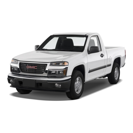 GMC 2012 CANYON OWNER'S MANUAL Pdf Download | ManualsLib