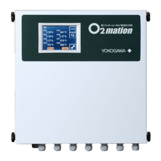 YOKOGAWA av550g User Manual