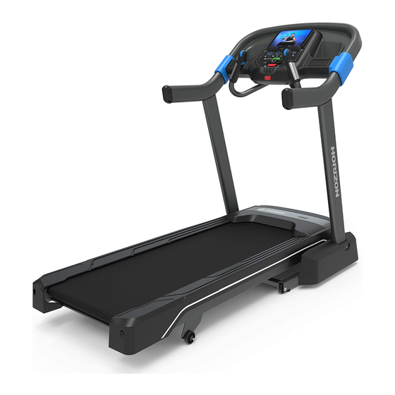 HORIZON FITNESS 7.0AT TREADMILL OWNER'S MANUAL | ManualsLib