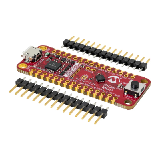 Microchip Technology PIC16F15244 Curiosity Nano Hardware User's Manual