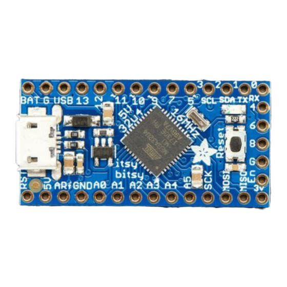 adafruit learning system ItsyBitsy 32u4 Manual