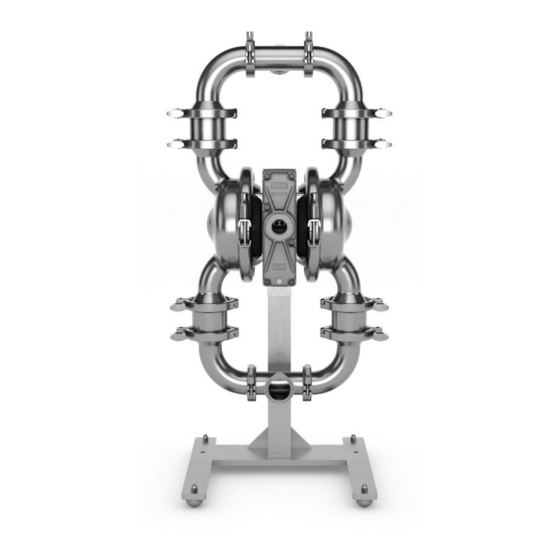 Dover PSG WILDEN PRO-FLO Saniflo Hygienic Series Engineering Operation & Maintenance Manual