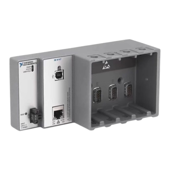 National Instruments NI-9147 Getting Started