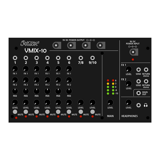Tangible Waves VMIX-10 Quick Start Manual