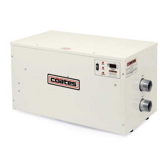 Coates CE SERIES Installation & Operation Manual