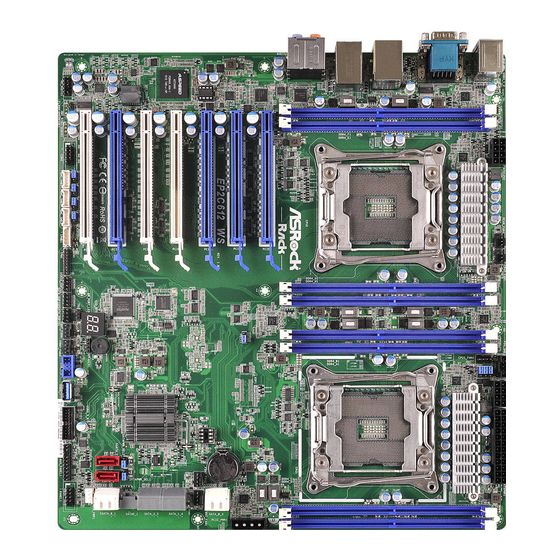 ASROCK EP2C612 WS User Manual