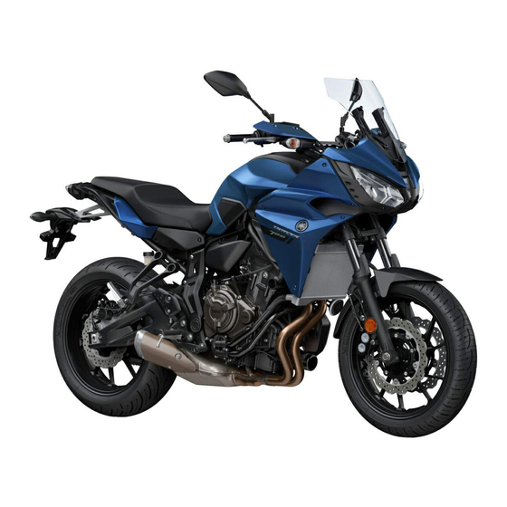 Yamaha MT07 TRACER Owner's Manual
