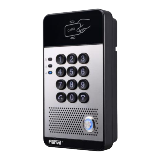 Fanvil i20S Quick Installation Manual
