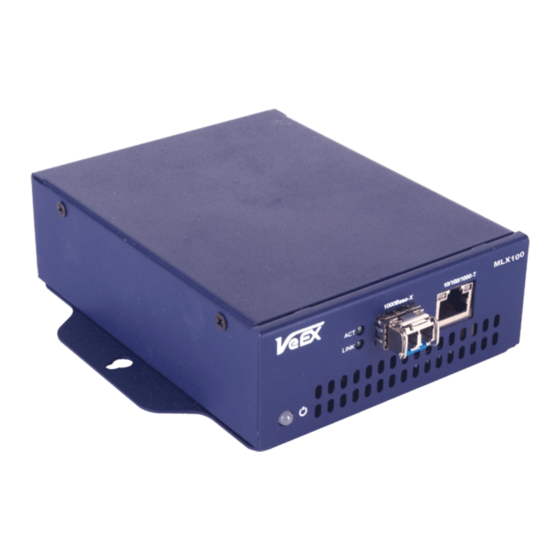 VeEX MPX100 Manual