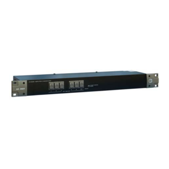 Amperes AC3601 Quick Start Manual