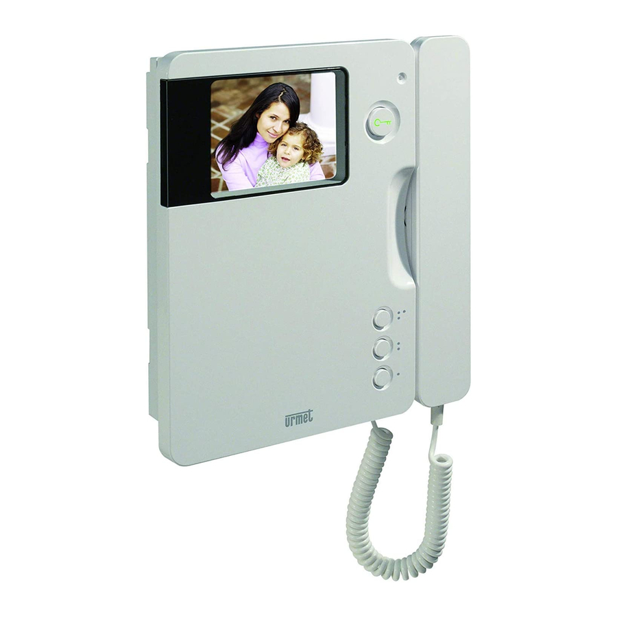 urmet domus signo 1740 Quick Start Manual