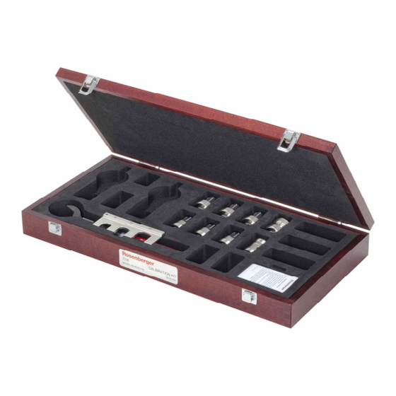 User Manuals: Rosenberger 60CK001-150 Calibration Kit