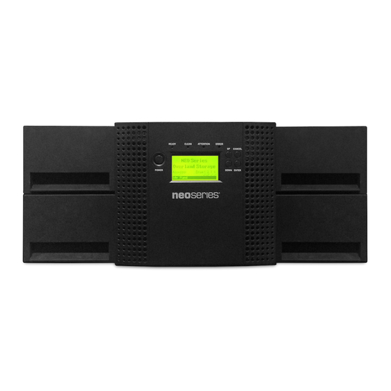 Overland Storage NEOs T24 Quick Start Manual