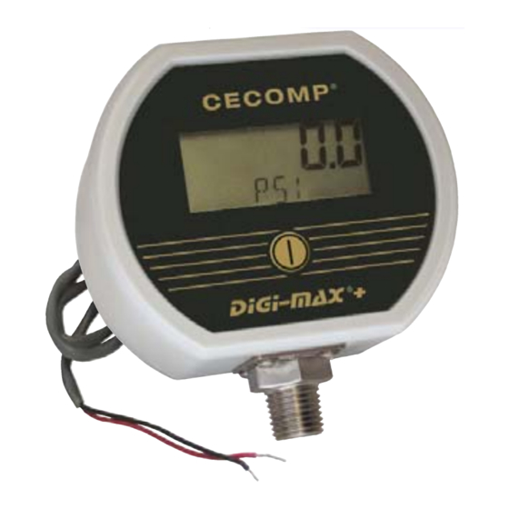 Cecomp F16AD Manual