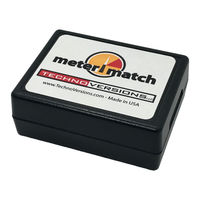 TechnoVersions MeterMatch-VR Manual