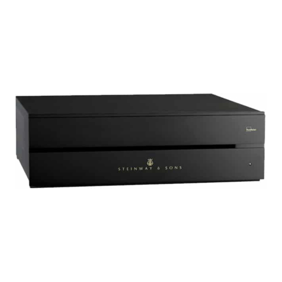 STEINWAY LYNGDORF P1 Manual