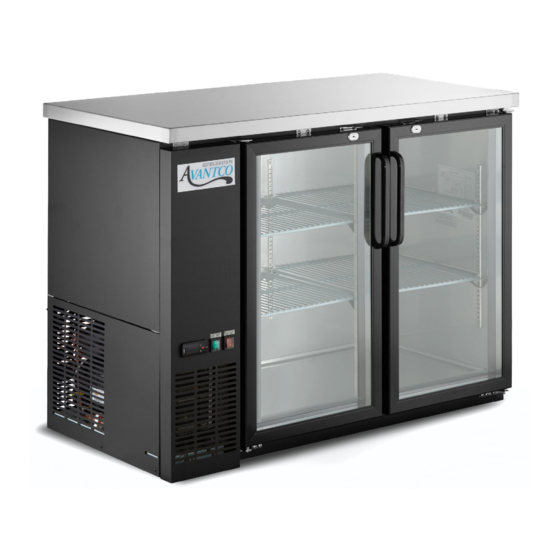 Avantco 178UBB36HC User Manual