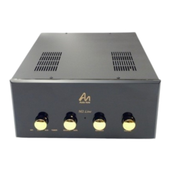 Audio Note M2 Line Owner's Information