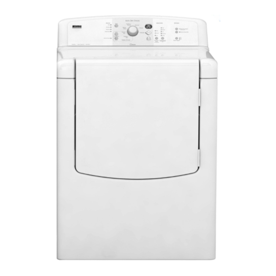 Kenmore Elite Oasis 110.6703 Series Use & Care Manual